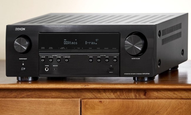 Denon AVR-S770H AV receiver in black.