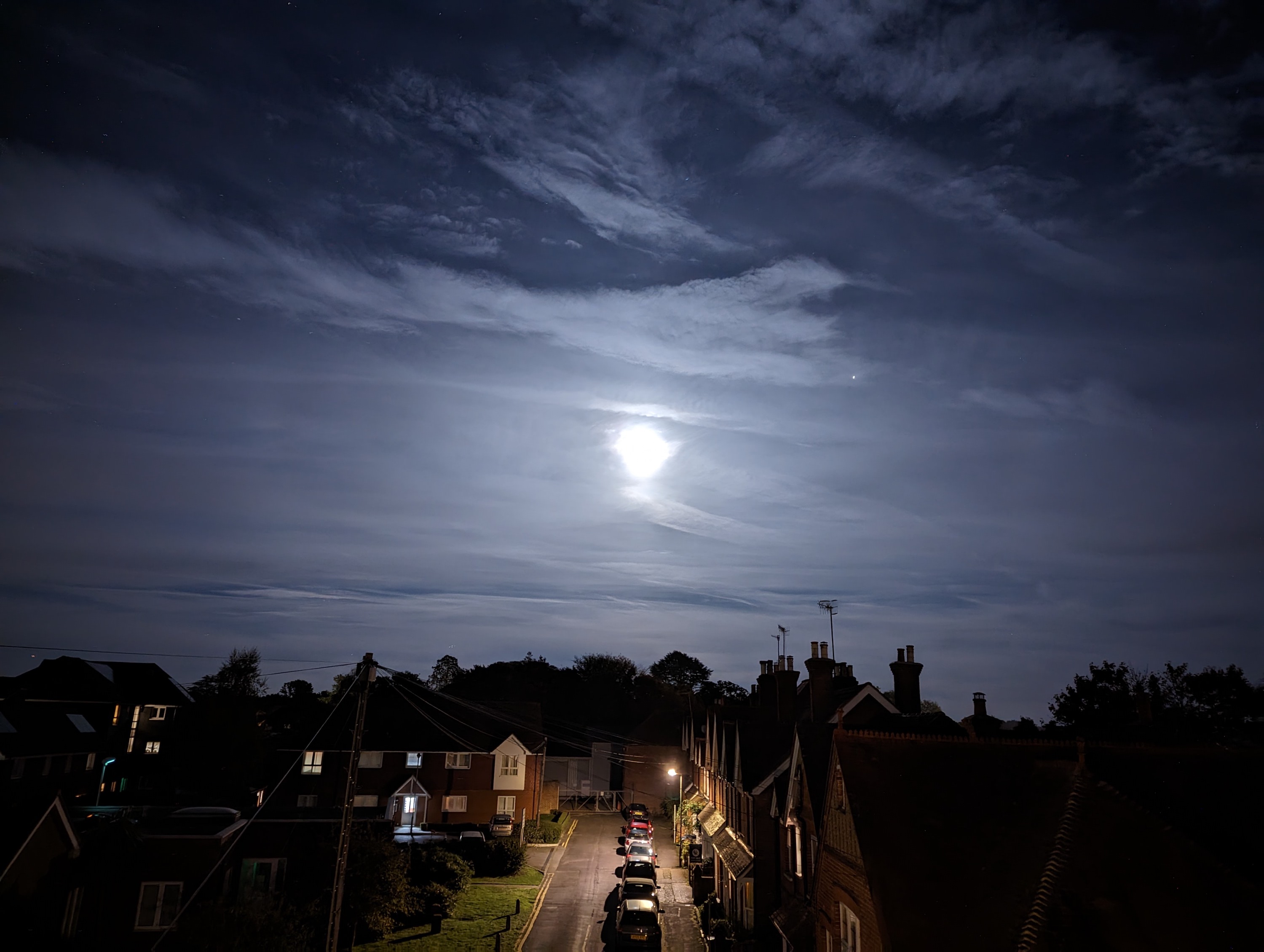 Nightscape mode photo taken with the Google Pixel 7.