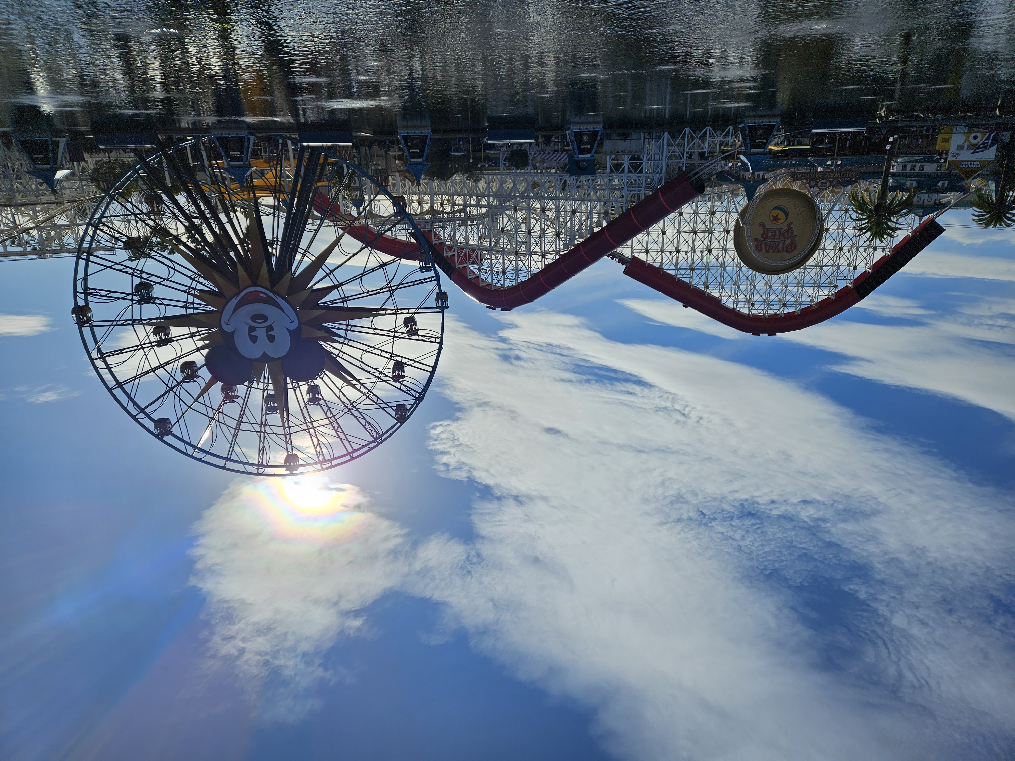 Pixar Pal-A-Round and Paradise Pier at Disney California Adventure Park at 1X